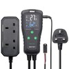 Temperature and Humidity Controller Outlet Plug-in Thermostat Humidistat Reptile Humidity