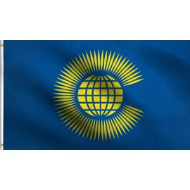 DMSE Commonwealth of Nations Flag 3X5 Ft Foot 100% Polyester 100D Flag UV Resistant (3'X5' Ft Foot)
