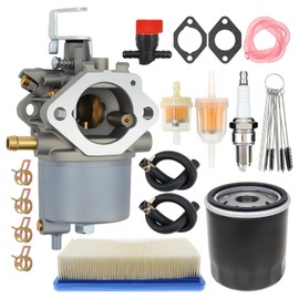 FE350 Carburator Fit for Club Car Golf Cart Precedent Turf Carryall 1996-UP Carb for Kawasaki FE350 Engine with 1015426 Air Filter 49065-2071 Oil Filter
