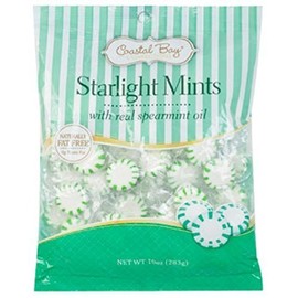 Coastal Bay Starlight Mints~Spearmint~10 ounce Bag (Pack of 3) by Coastal Bay