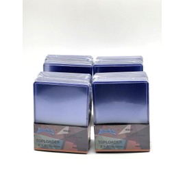 100pcs Lenayuyu 3" x 4" Clear Regular Top Loaders Toploaders 35PT Per Pack Hard Card Holders Standard Size 100ct Thick Action Packed Baseball, Football, Basketball, Hockey, Gaming