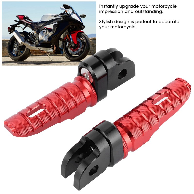 Motorcycle Front Footrests Front Left Right Pairs Fit for Yamaha