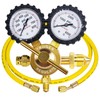 JZWELD Nitrogen Regulator, Nitrogen Gauge HVAC with 60" Hose, 0-800