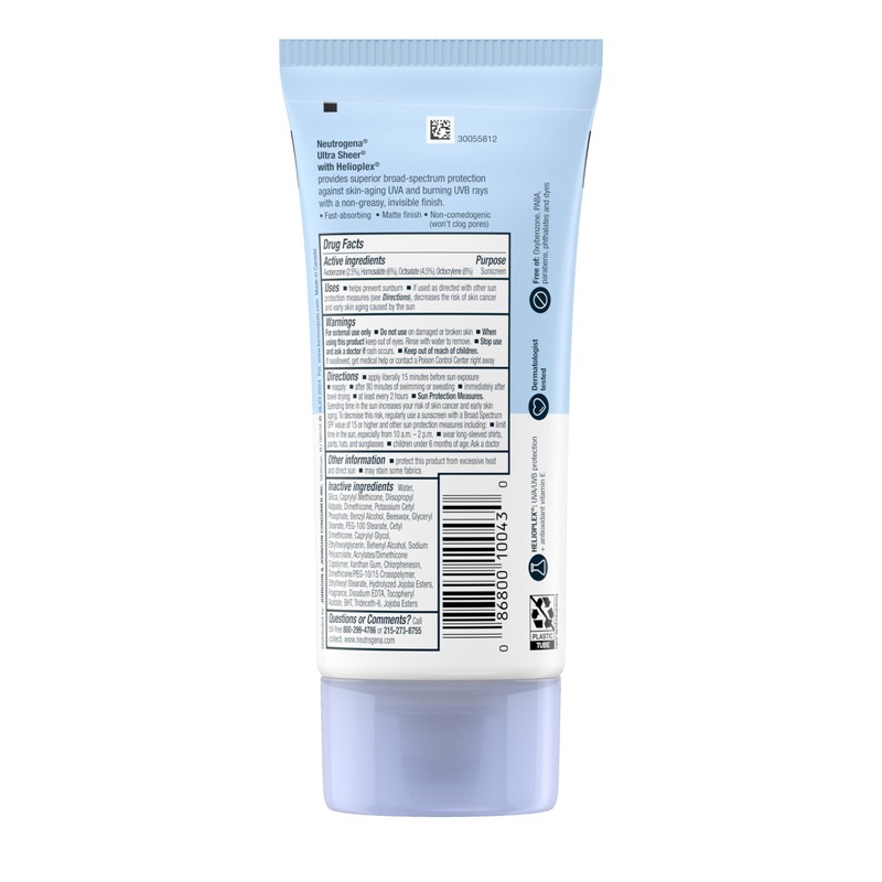 Neutrogena Neutrogena Ultra Sheer Dry-Touch Sunscreen Lotion, Broad Spectrum SPF