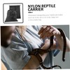 2Pcs Snake Handling Bag with Drawstring - Breathable Nylon Reptile