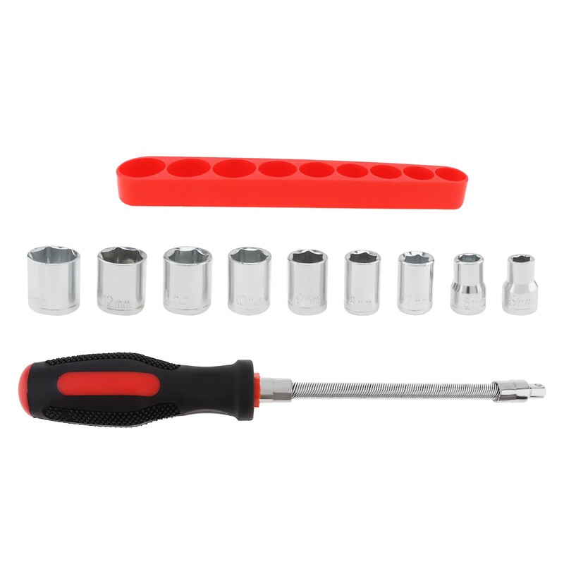 Windance Clutch Removal Wrench Tool Kit, 5mm-13mm Reversible Socket Clutch