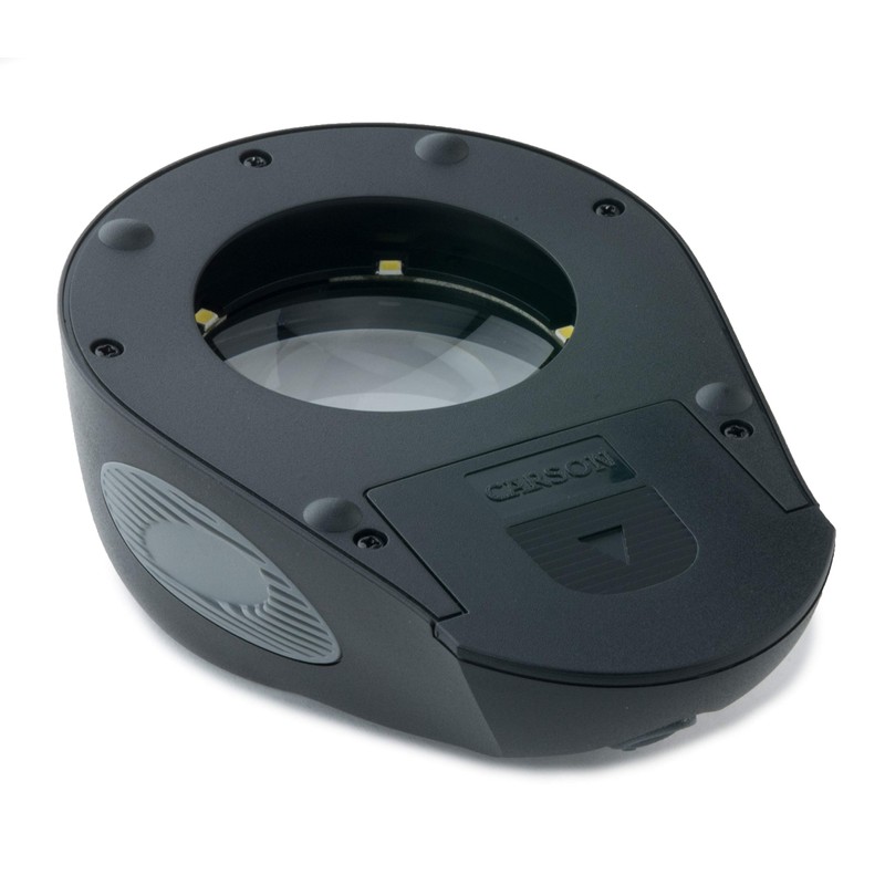 Carson LumiLoupe Ultra 5x LED Lighted Stand Loupe Magnifier with
