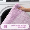 smiry Microfiber Bath Mat, 50 x 75 cm, Non-Slip Super