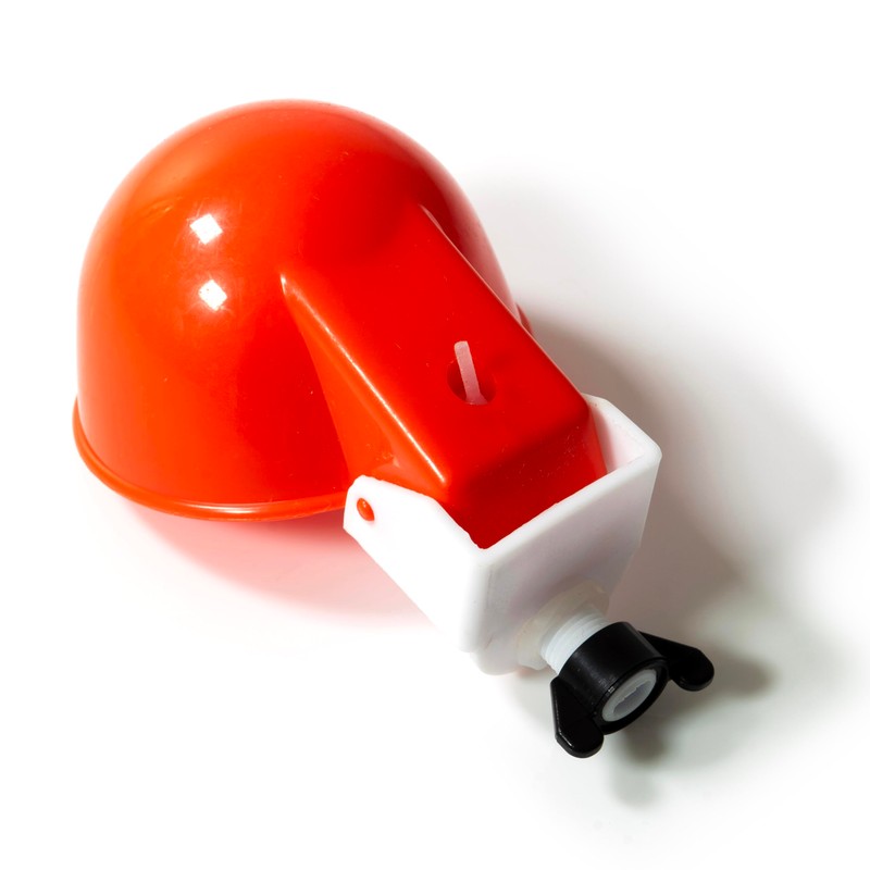 Useful Additions Chicken Water Cups Plastic Poultry Watering Cups, Fits