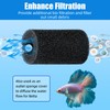 AQUANEAT 12-Pack Pre-Filter Sponge for Aquarium Shrimp Fry Fish Tank