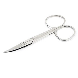 Malteser Curved Pointed Nail Scissors in Matt finish. Made in Solingen, Germany