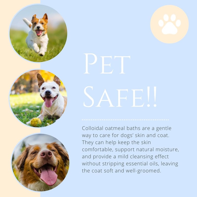 Shea Organics Colloidal Oatmeal – 1lbs |16 OZ | Soothing