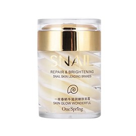 Crema de Caracol, Crema Hidratante de Caracol, Crema Nutritiva Secreta para la Piel Cosmtica Facial Antienvejecimiento, Crema de Caracol Crema de...  