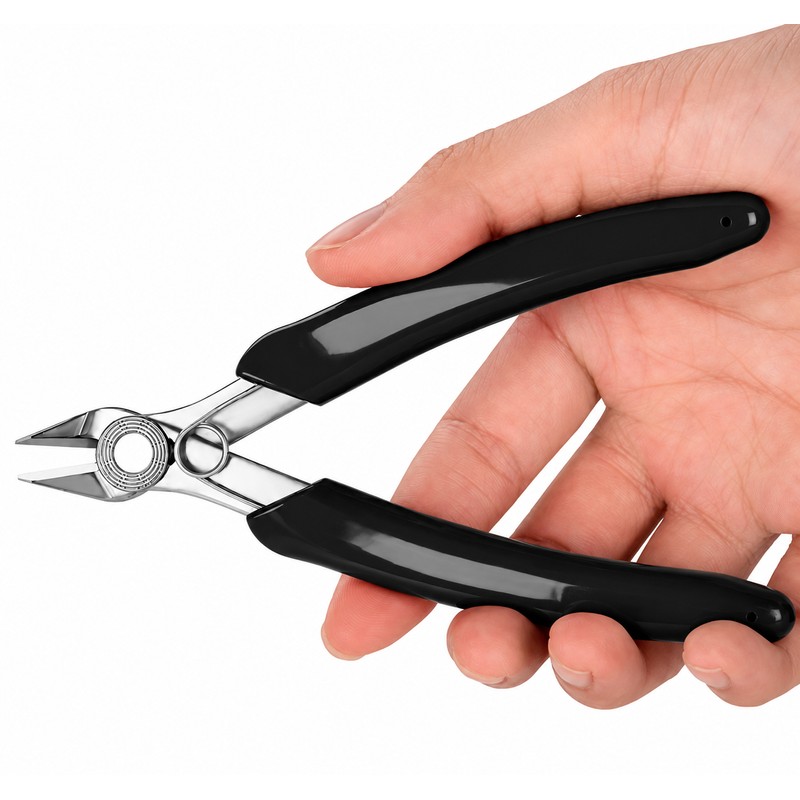 Precision Diagonal Cutters for Electronics Repair – Compact Wire Nippers