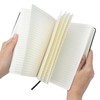 A5 Notebook Ruled Lined Journal with Faux Leather Hardback Cover