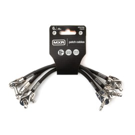MXR MXR Patch Cable 6 in|15 cm - 3 Pack (3PDCP06)