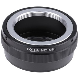 Hersmay Lens Adapter Ring for M42 42mm Screw Mount Lens to M4/3 Mount Camera For Olympus Pen and For Panasonic Lumix Micro Four Thirds (MFT, M4/3) Mount Mirrorless Camera Body