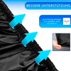 Motorrad abdeckplane Groß Material PEVA 240 x 140 cm Schützt