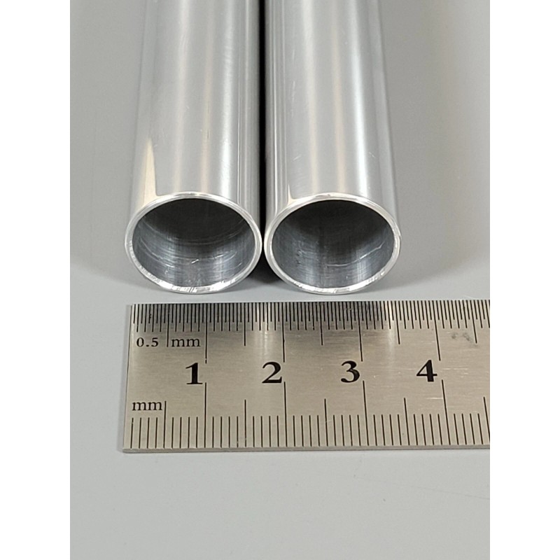 JP Garage New Aluminum Pair 21.5cm Long Exhaust Pipe Stack