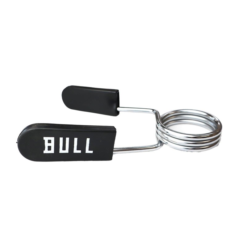Bull Clip Collar, Set of 2, Dumbbell Clips, Spring Collars