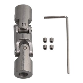 Universal Joint Shaft Coupling Motor Plug Universal Joint for Connecting Model Cars, Robots, Robots, 10-10 mm, Steel 45#
