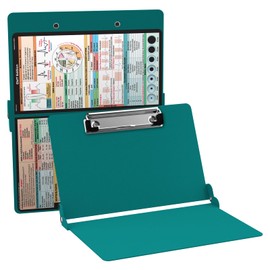 Whitecoat Clipboard® - EMT Edition (Teal, Bifold)