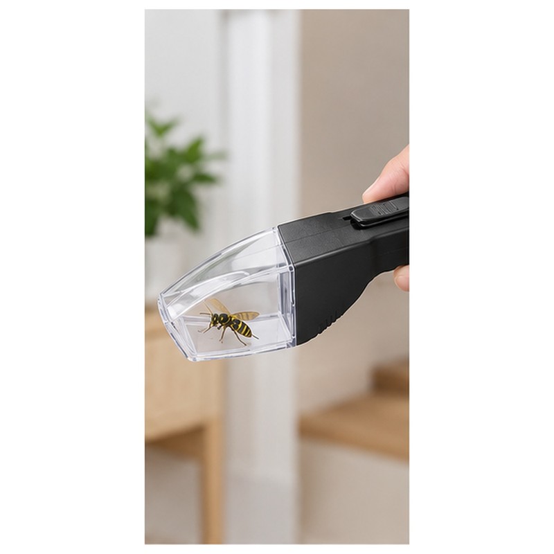 Handheld Insect Catcher Bug, Manual Catch and Release Tool for