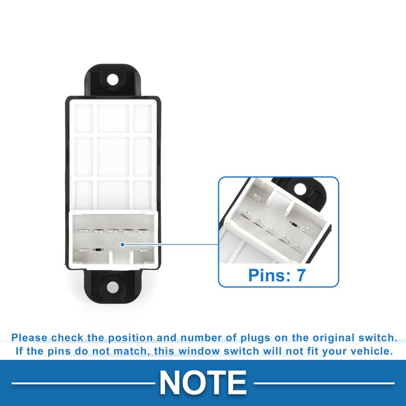 A ABSOPRO Power Window Switch Passenger Side Window Control Switch