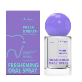 Oralhoe Mint Breath Freshener Spray 20ml - Instant Fresh Breath, Portable Oral Care
