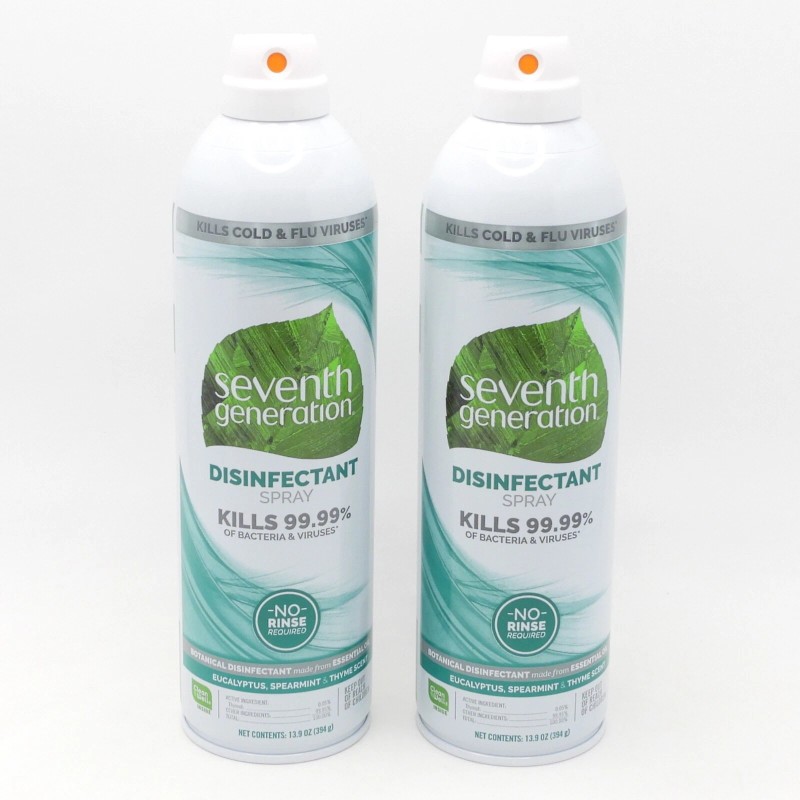 Seventh Generation Disinfectant Spray Cleaner (Eucalyptus & Thyme) 13.9 oz
