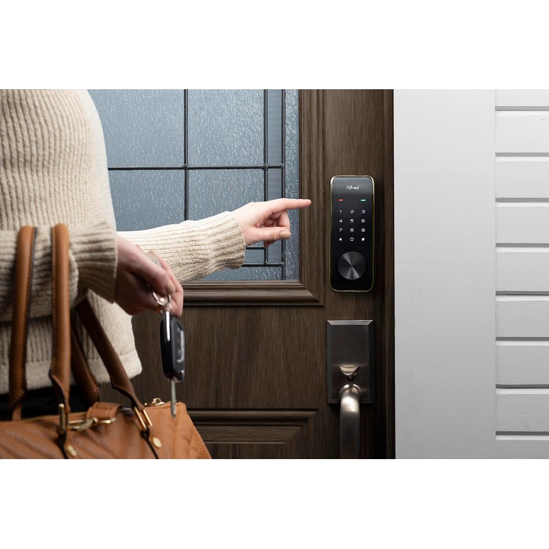 Alfred Touchscreen Keypad Pin + Key Entry Smart Door Lock