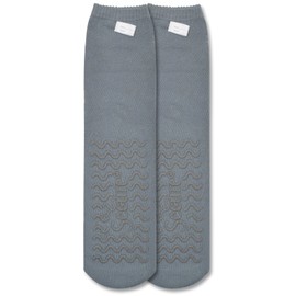 Secure Ultra Soft Non-Slip Grip Slipper Socks - Fall Injury Prevention Hospital Sock All Around Tread Pattern