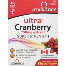 Vitabiotics Ultra Cranberry - 30 Tablets for super strength
