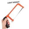 DOITOOL Mini Hacksaw Portable Aluminum Alloy Hand Tool for Cutting