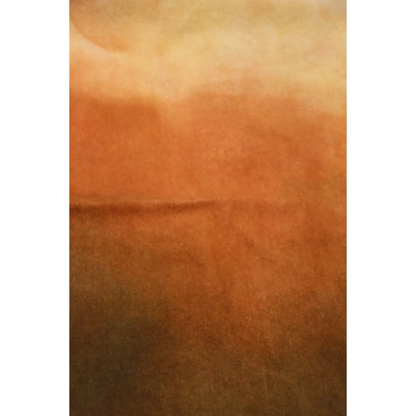 Unbranded Soft Fire dip dye HAND DYED RUG HOOKING WOOL