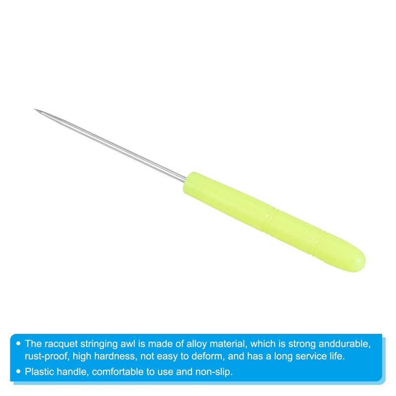 PATIKIL Badminton Racket String Kiri 2pcs Tennis Racquet String Straight