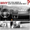 Unbranded Dashboard Cover Dashmat Dash Mat Pad For Honda Civic
