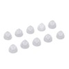 10pcs Sound Amplifier Open Domes Single Layer Washable Reusable Silicone