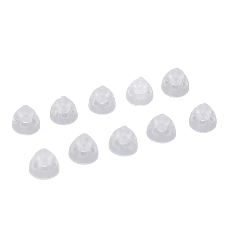 10pcs Sound Amplifier Open Domes Single Layer Washable Reusable Silicone