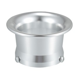 X AUTOHAUX 55mm 2.17inch Motorcycle Velocity Stack Aluminum Alloy Silver Tone