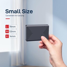 Peakloong 4G GPS Mini Localizador ML300G 2500mAh Type-C Magnetic GPS Tracker Black Plastic for Car Listen in Vibrate Alarm Free APP