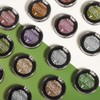DE'LANCI Green Glitter Eyeshadow,High Flash Metalic Eyeshadow Waterproof,Green Shimmer Eye