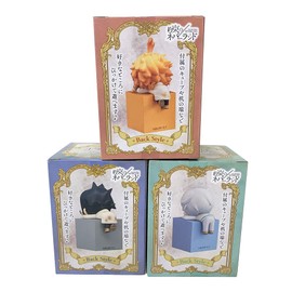 The Promised Neverland Hanging Figure, Set of 3 Types, Approx. 3.9 inches (10 cm), Emma, Norman, Rey