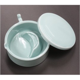 Ink Pond Celadon Small Brush Flat with