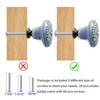 Perphin 1-2/5 inch Ceramic Kitchen Cabinet Knobs for Drawer Dresser