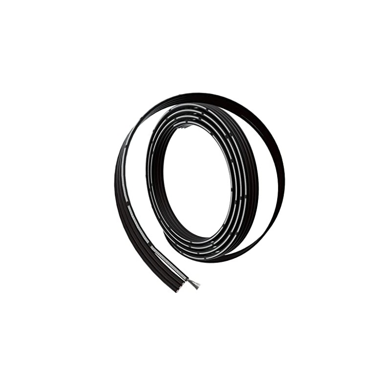 BNTECHGO 22 Gauge Silicone Ribbon Cable Flexible 4P Black 10