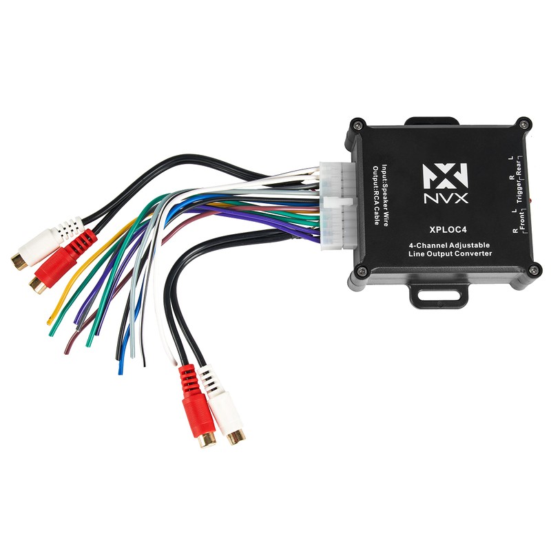 NVX XPLOC4 4-Channel 600W Adjustable Line Output Converter with Remote