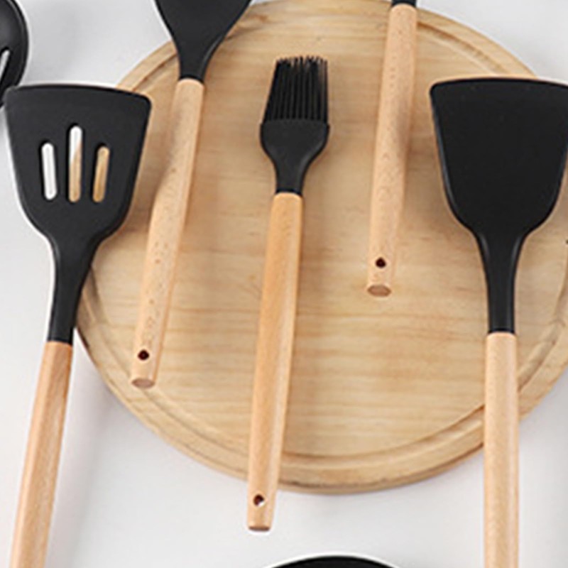 Brush with Bamboo - for Baking and Grilling - Removable