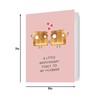 KATE SMITH Happy Anniversary Husband Occasion Card