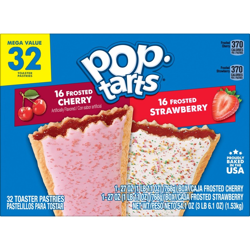 Pop-Tarts Toaster Pastries, Breakfast Foods, Kids Snacks, Variety Pack, 54.1oz